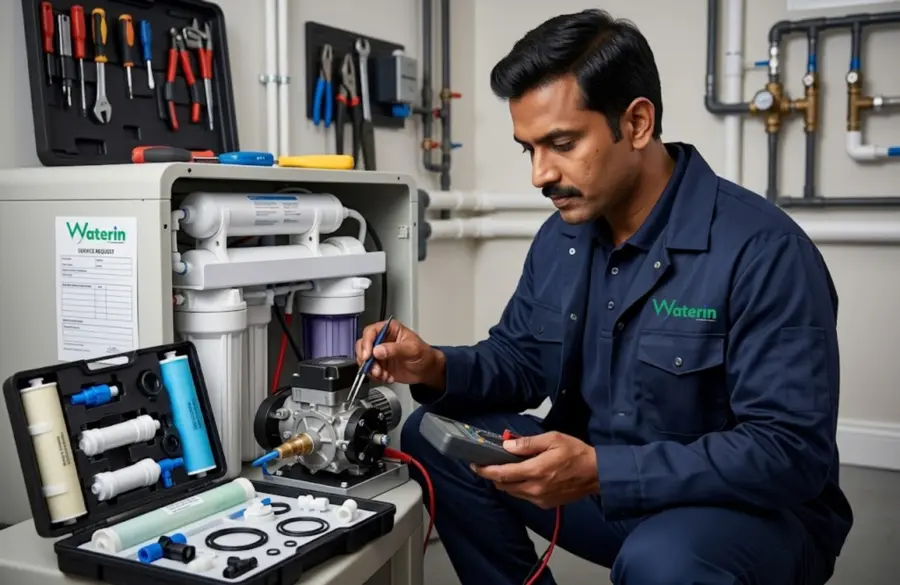 Repair service illustration