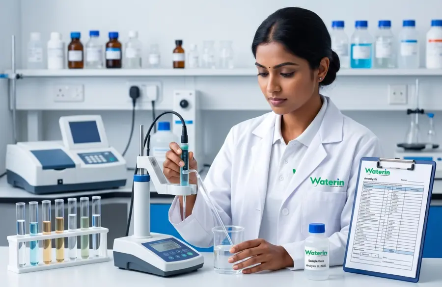 Water Testing service illustration